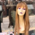 None Back In Stock - Human hair Wig Long strawberry blonde bangs 2020 Photo 2