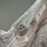 Loft  White Asymmetrical Ruffled Maxi Dress Photo 2