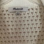Madewell  Crochet Polo Sweater Photo 3
