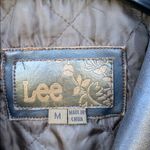 Lee  moto style faux leather jacket, Medium Photo 2