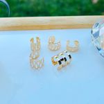 5 Pieces Gold Tone Ear Cuff Set Photo 1