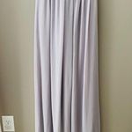 Lulus Whimsical Wonder Lace Maxi Dress Light Gray Sz Small Photo 2