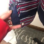 Banana Republic  dark blue polka dot sheer long sleeve blouse​ Photo 5