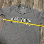 Old Navy  vintage y2k retro gray collared sweatshirt Photo 2