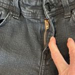 Eunina  size 7 junior black distressed skinny jeans these are dark black EUC Photo 3