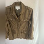 Hinge  Seattle Army Green Utility Jacket Size S like new shape Photo 6