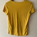 American Eagle  Yellow Soft & Sexy Short Sleeve Top Photo 2