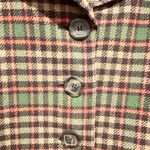 Pendleton PENDELTON PLAID TAN BROWN GREEN ORANGE BLAZER THREE BUTTON JACKET 10 Photo 3