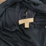 Athleta  Petite Dark Blue Getaway Knit Maxi Dress Sz MP Photo 7