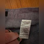 Banana Republic  Martin Straight Legged Linen Pants in Dusty Blue, Size 4 Photo 4