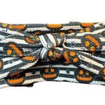 Halloween Pumpkins Stretch Headband Orange White And Black New Photo 0