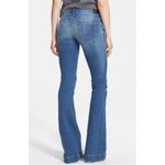 True Religion New Womens Brand Jeans 24 NWT Charlize Flare USA Bell Blue Photo 1