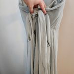 Jenny Yoo  Kiara Dress Light Green Gray Women's Maxi Morning Mist Bridesmaid Tie Photo 8