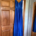 Macy's royal blue prom dress Photo 1
