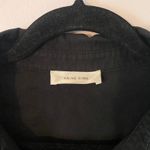 ANINE BING Mika Shirt Black 100% Cotton Button Down Minimalist Women size Medium Photo 2