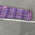 Lululemon run top speed crop space dye twist pink purple leggings size 4 Photo 5