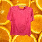 Nine West NEW‎  Pink Tiger Pattern With Back Neck Tie Medium Photo 2