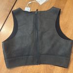 Foxiedox  crop faux suede top Photo 2