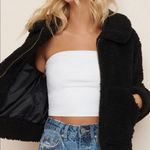 Garage  Black Teddy Coat Photo 0