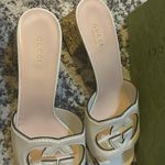 Gucci Women Interlocking G Cutout Sandal Size 41 Photo 5