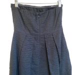 J.Crew  Lorelei Strapless Textured Dress Black - 4 EUC Photo 9