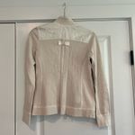 Tommy Bahama  Women's Full Zip Light Beige 100%‎ Cotton Sweatshirt Size XXS Photo 5