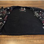 Erika  Black & Red Patterned Woman’s Holiday Sweater Size M Photo 6