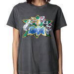 Zadig & Voltaire  Womens Streetwear Punk Zoe Core Love Strass Graphic T-Shirt‎ S Photo 0