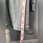 FP Beach Free People Beach Sage Green Ribbed Babydoll Tunic/Dress Photo 4