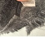 The Limited  Scandal Collection Gray Fringe Knit‎ Cardigan Sweater Wool Blend Photo 5