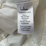 Lulus  Level of Love High Waisted White Lace Pants Size Medium Photo 8