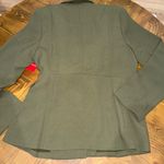 Spanx NEW  Crepe Wrap Blazer Jacket Olive Careerwear Minimalist Capsule Large Photo 5