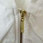 Anthropologie  The Tommie Linen Smocked Front-Zip Mini Shirt Dress, Size XS Photo 9