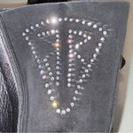 John Richmond Black Leather Moto Boots Shoes size 41 Photo 9