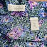 Erika Vintage Y2K Taylor Floral Satin Croped Camisole 90s Fairy Cottagecore Sz L Photo 5