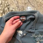 Harley Davidson Sleeveless Collared Tank top Size L Photo 2