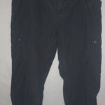 Woolrich  14 Gray Cargo Capri Pants Plus Photo 0