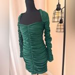 Michael Costello x Revolve Green Mini Dress Women’s Small Festive Party Cocktail Photo 3