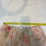 Floral Embroidered Mini Skirt Photo 3