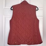 Adrienne Vittadini  Women’s Quilted Vest - Burgundy - Size Large Photo 7