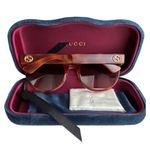 Gucci NWT GG0035SN SUNGLASSES HAVANA TORTOISE 54mm Photo 4