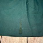 Vintage 80s Prestige Green Pleated Wool Blend Midi Skirt Womens Size 10 Pockets Photo 8