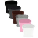 SheIn 6 Pack of Casual Strapless Camisole Tops in Multi, Size XS Photo 1