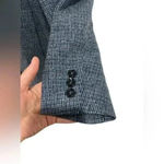 L.L.Bean Womens Sz 6P Tweed Wool Button Front Classic Blazer Pockets Notch Collar Photo 2