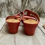 Comfortview  Coral Sandals Convertible Top Design Floral Art Deco Studded Summer Photo 6