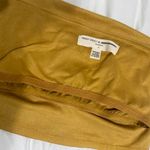 Urban Outfitters Mustard Suade Tube Top Photo 3