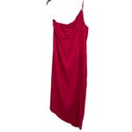 Lulus Draped Special Occasion Prom Homecoming Dress Berry Red Size XS NWOT Photo 6