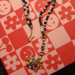 Roxanne Assoulin NEW Sprinkle Choker Necklace Colorful Black & White Seed Beads Photo 5
