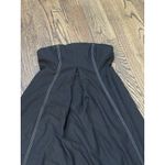 Mon Renn Winslow Midi Dress Linen Strapless Black Minimalistic Women Size‎ M/10 Size M Photo 10