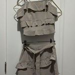 Forever 21 NWT glen check plaid top and skirt set Photo 0